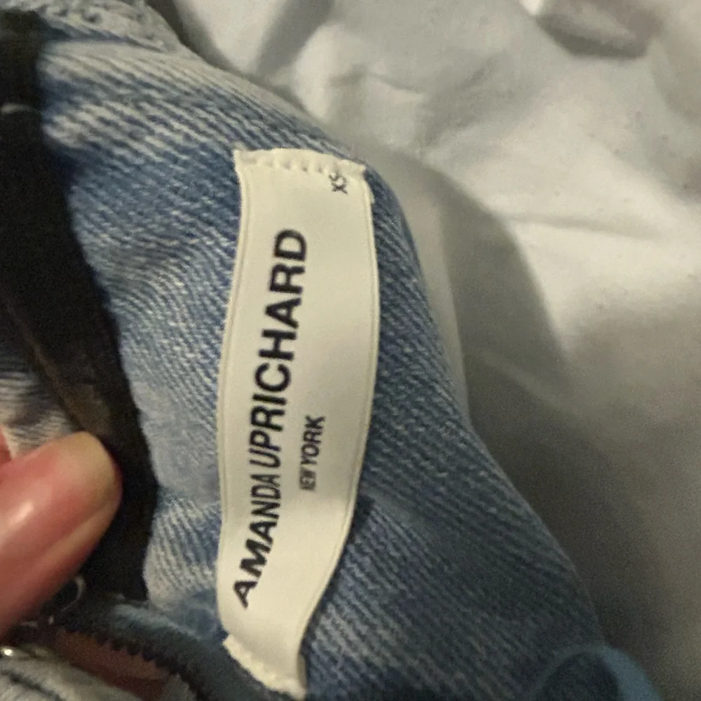 Amanda Uprichard Symone Denim Blue Dress - Picture 4 of 4